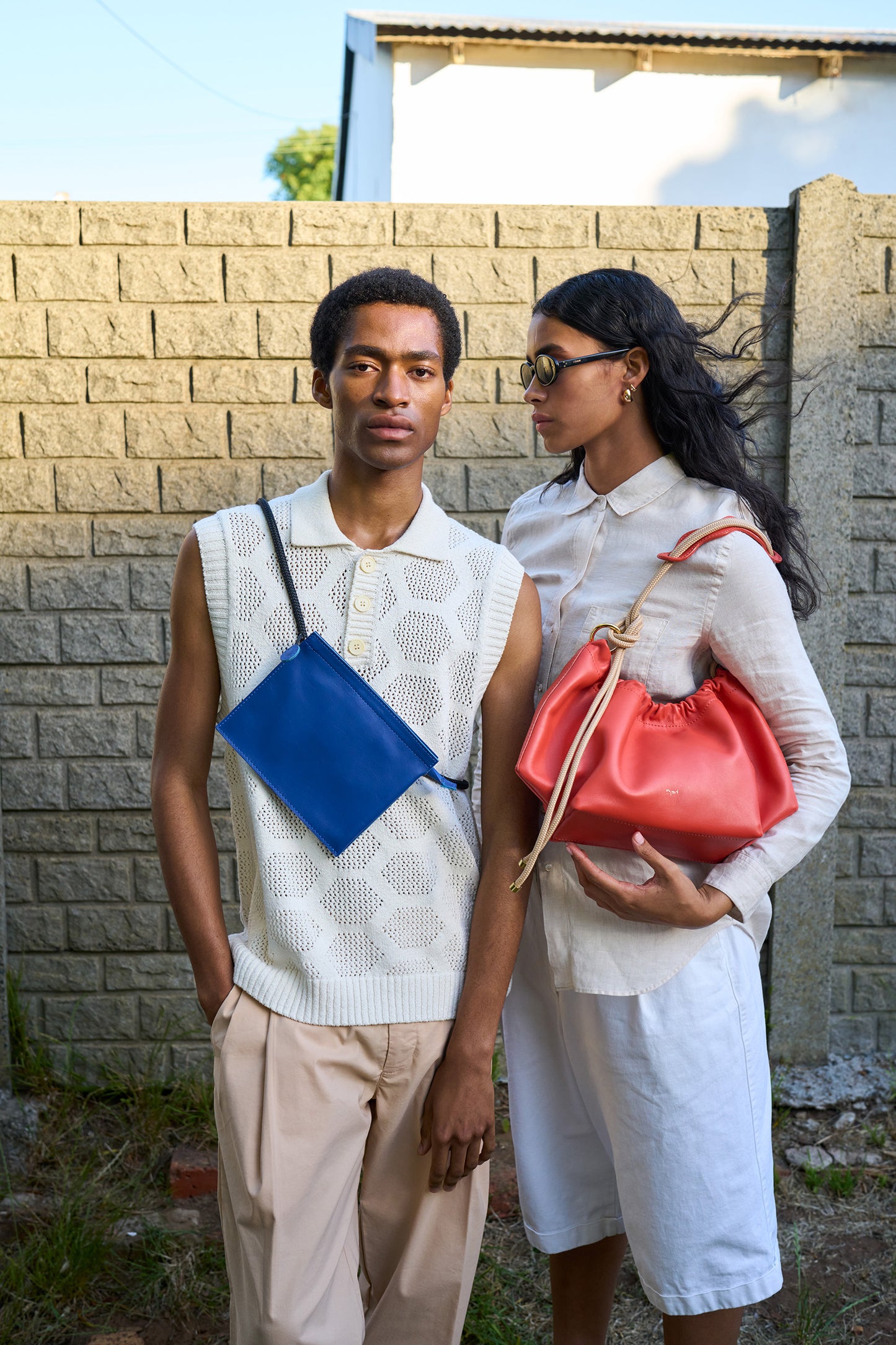 Flora Bag - Sky Blue