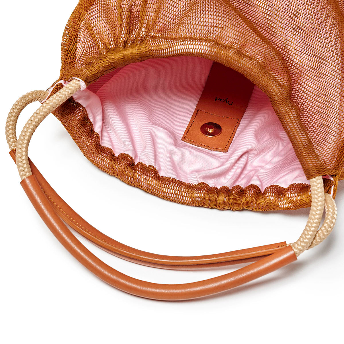 Moire Tote - Caramel Rose