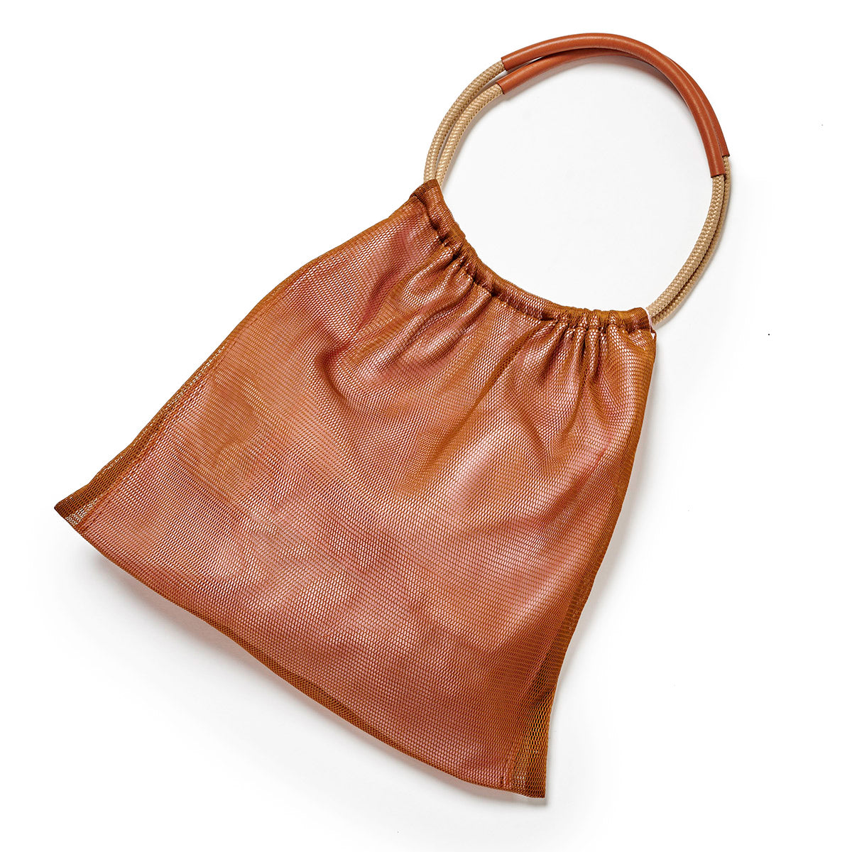 Moire Tote - Caramel Rose