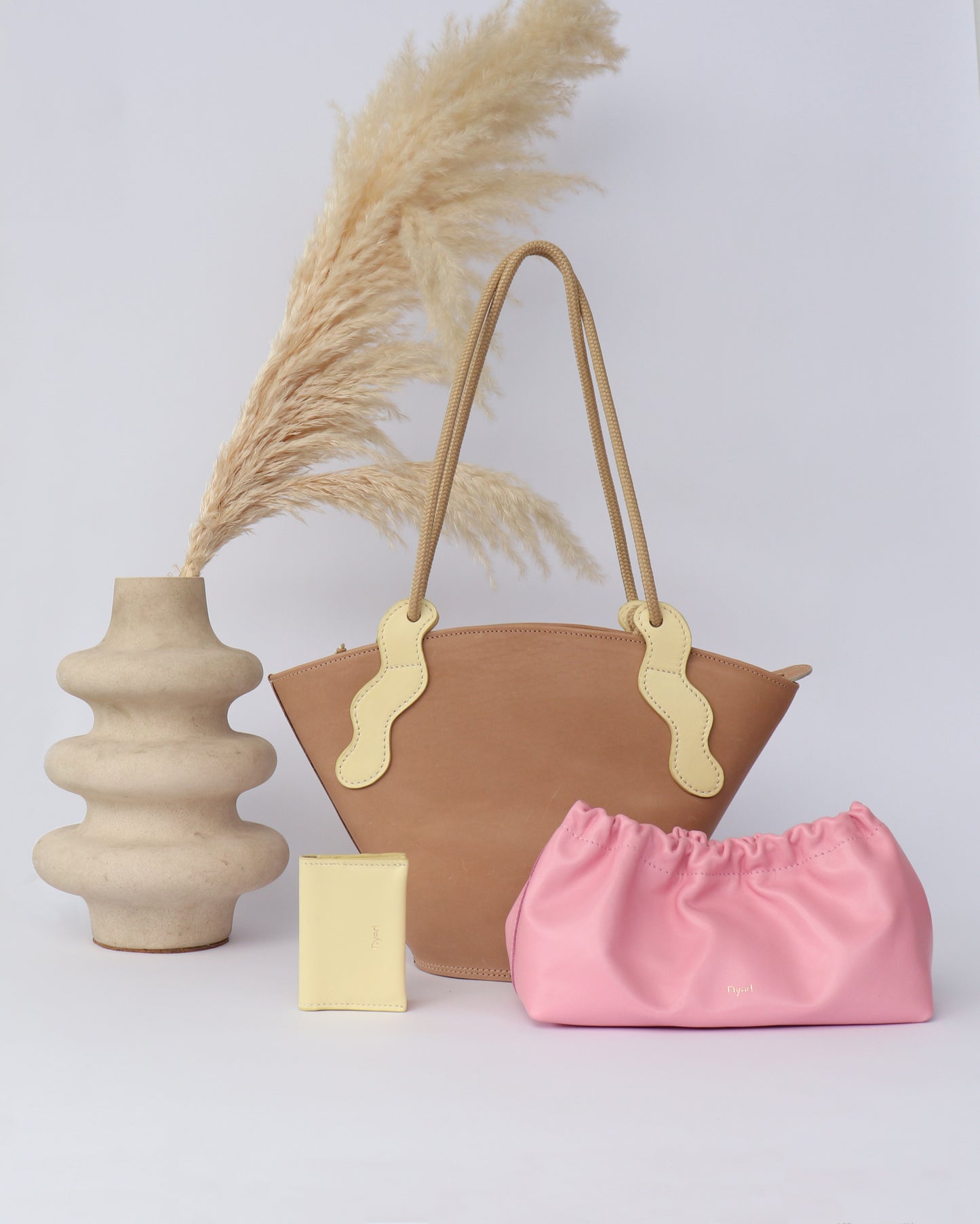 Wave Cardholder - Dusty Pink