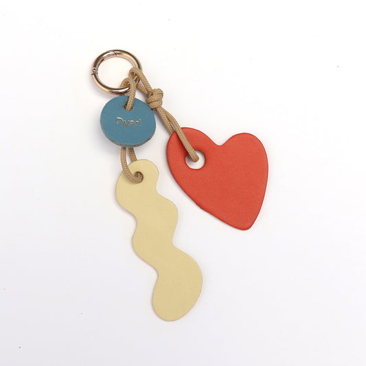 Amore Charm - Lobster Red / Butter