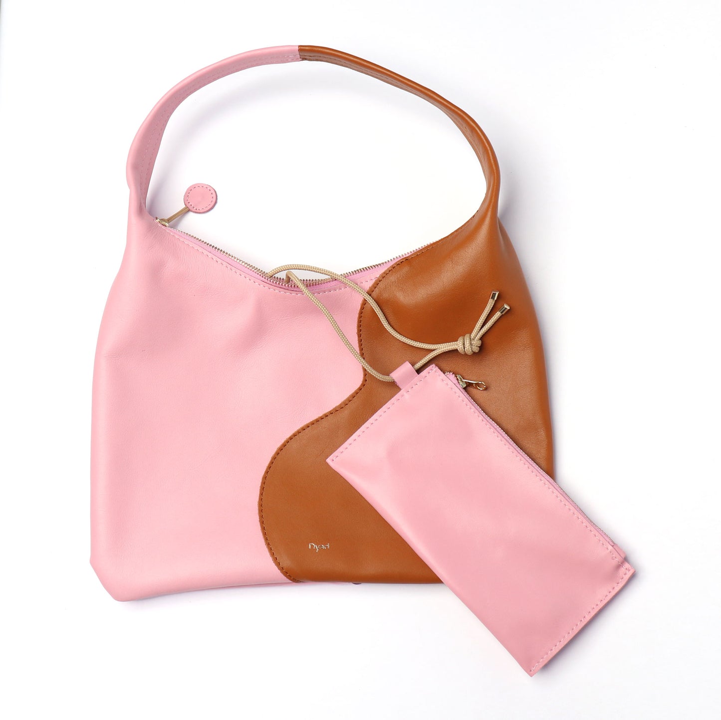 Libra Bag - Tan / Candy Pink - Project Dyad