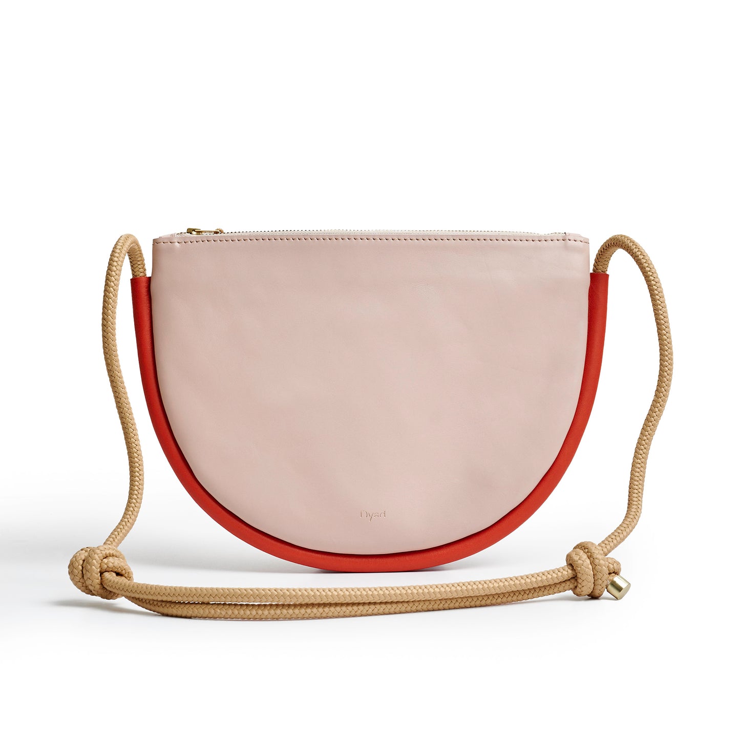 Selene Bag - Dusty Pink / Lobster Red