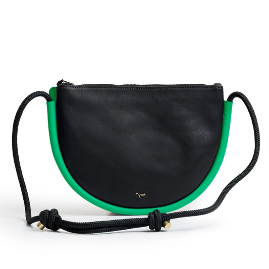 Selene Bag - Black / Lawn Green