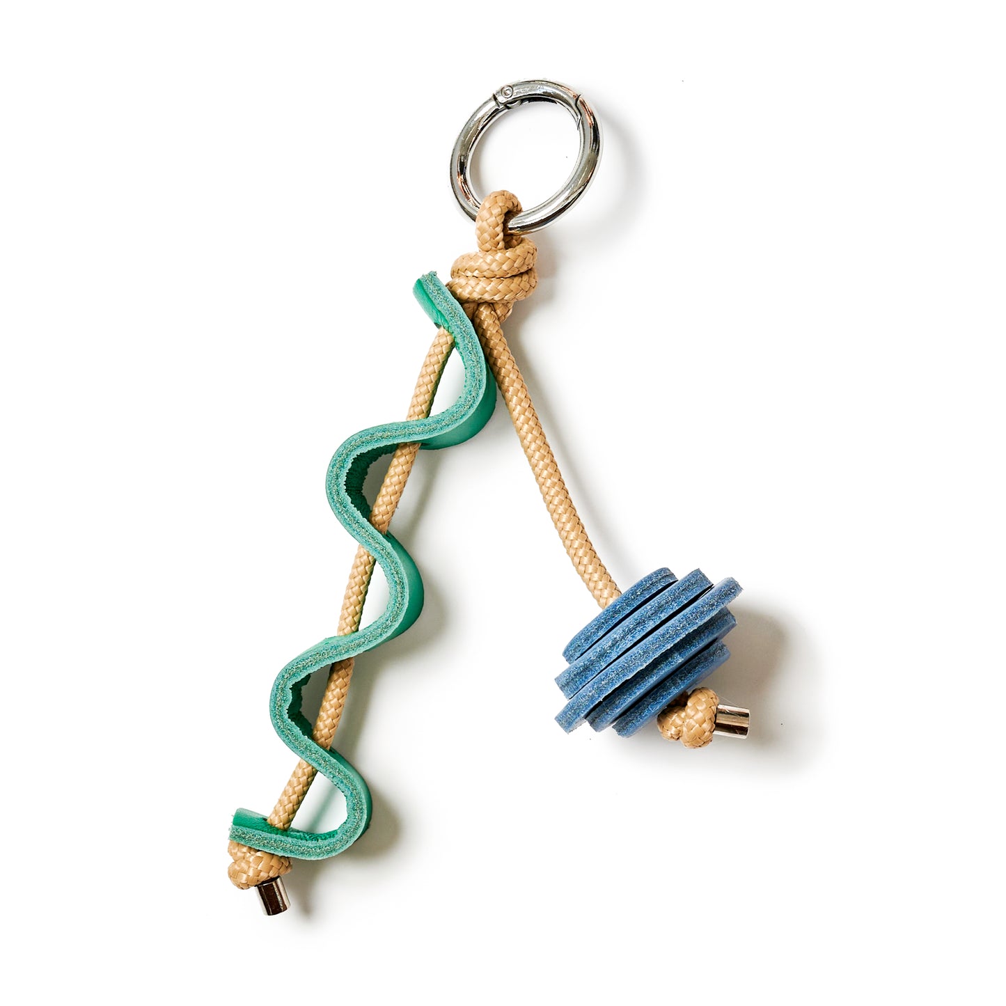 Jazzy Adornment - Swing - Lawn Green / Sky Blue