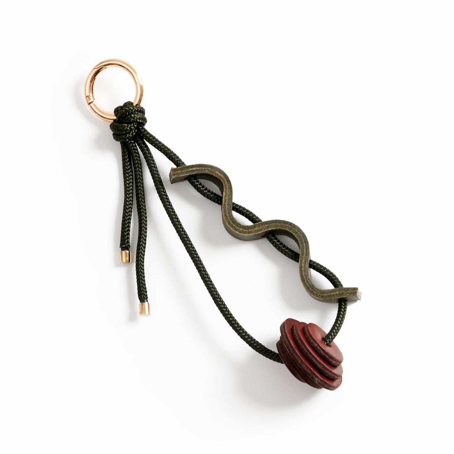 Jazzy Adornment - Loop - Olive / Teak