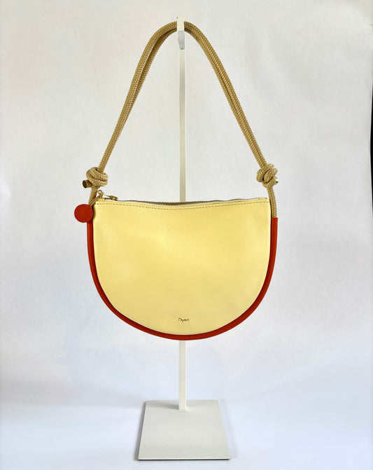 Selene Bag - Butter / Lobster Red (Sample)