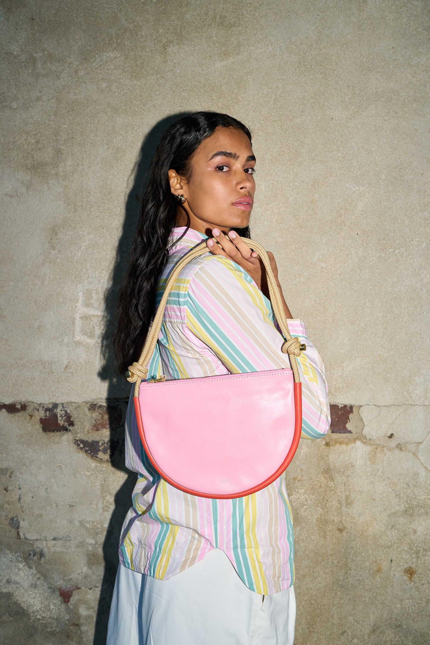 Selene Bag - Candy Pink / Lobster Red