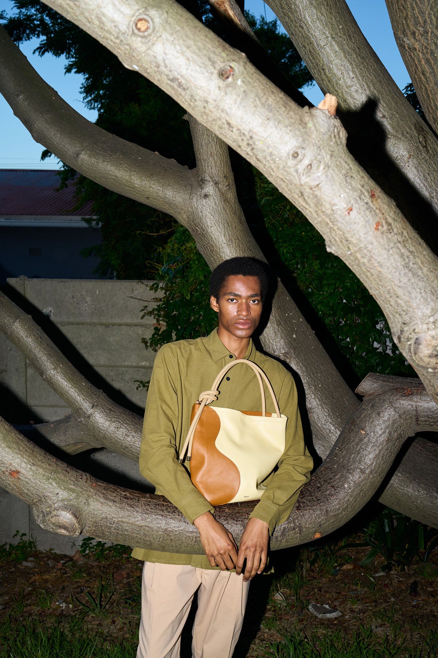 Ripple Tote - Tan / Butter