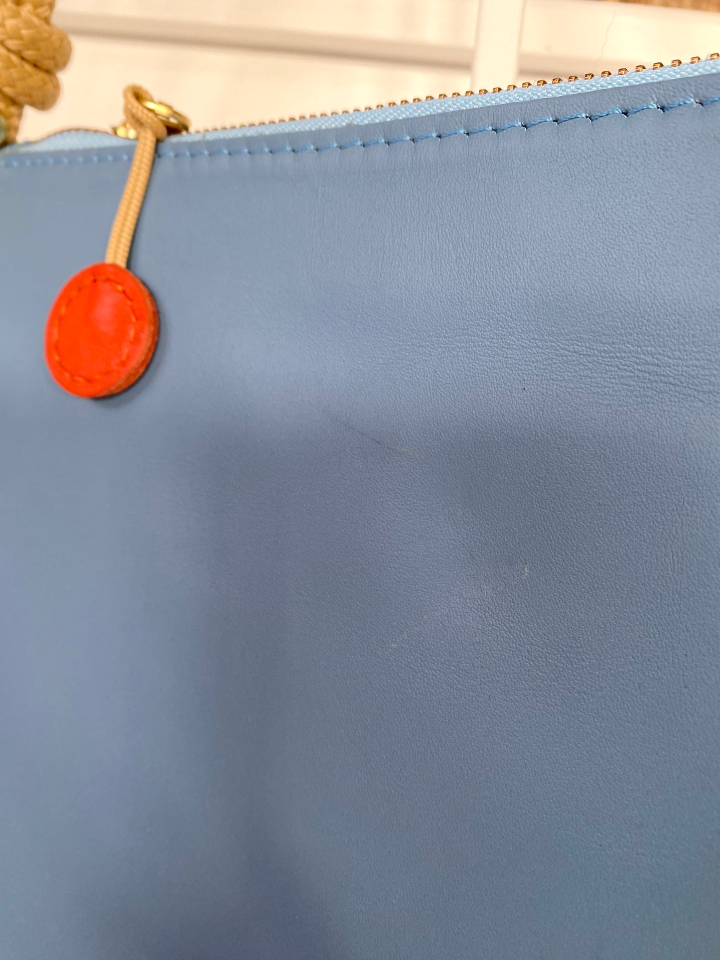 Selene Bag - Sky Blue / Lobster Red (Sample Sale)