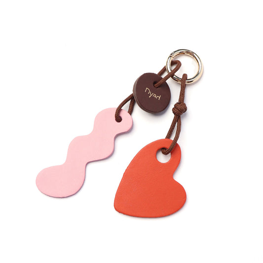 Amore Charm - Lobster Red / Candy Pink