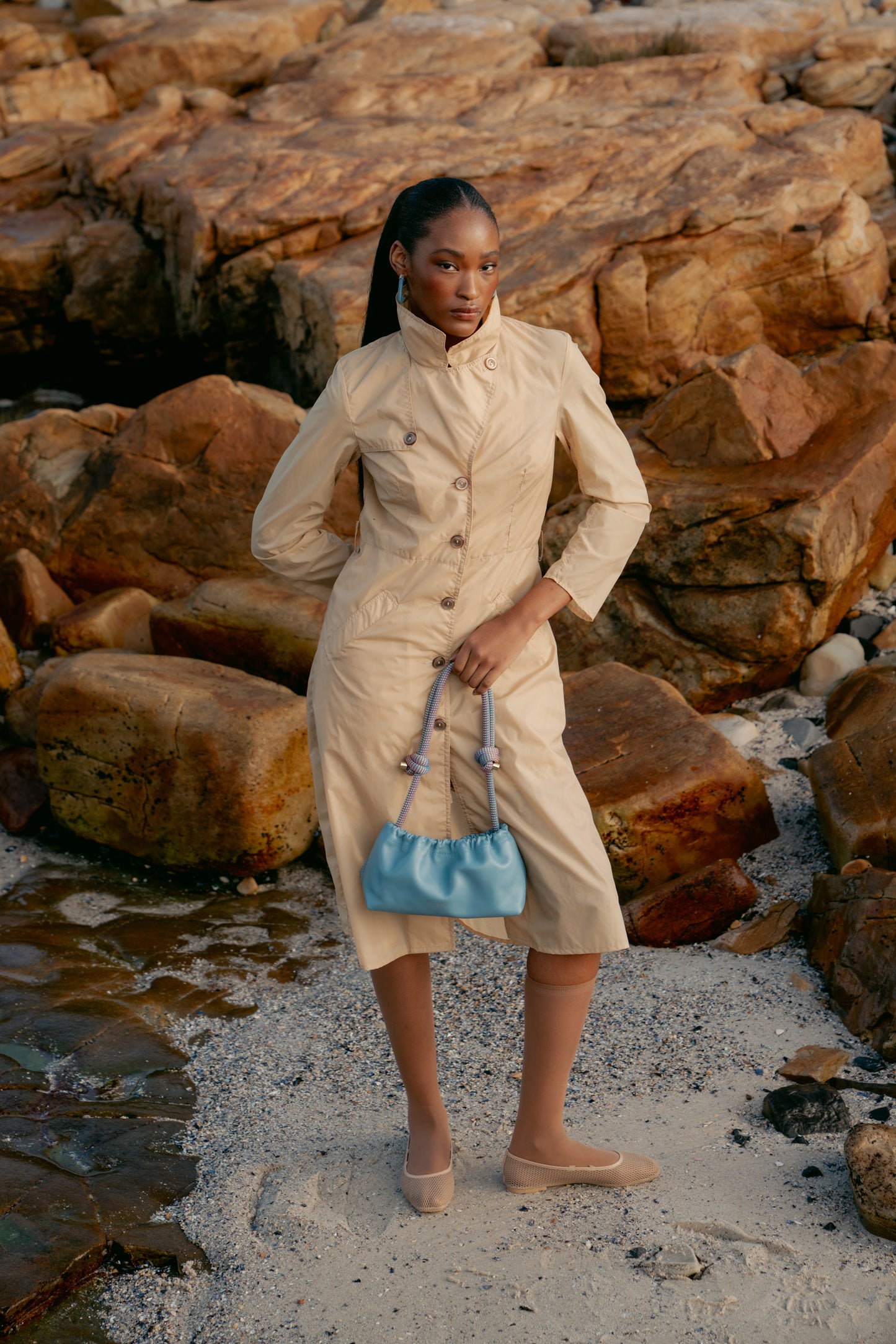 Limited Edition Wave Bag - Teak