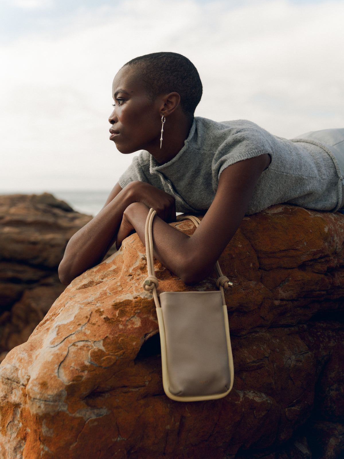Sol Bag - Stone / Butter