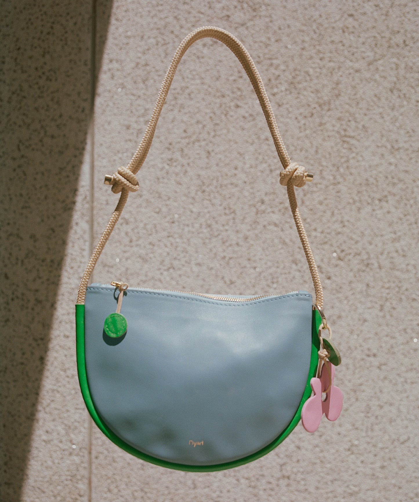 Selene Bag - Sky Blue / Lawn Green