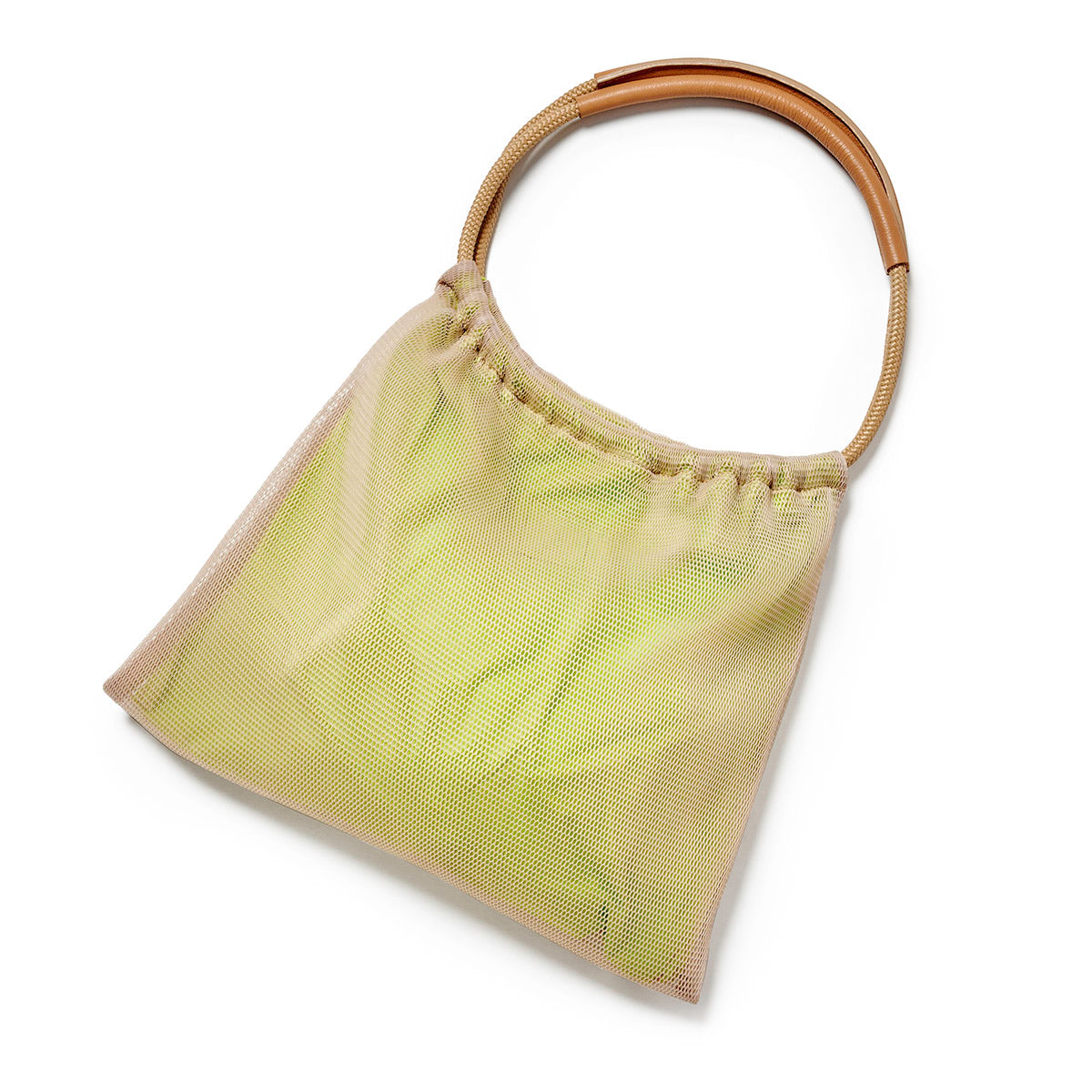 Moire Tote - Lime