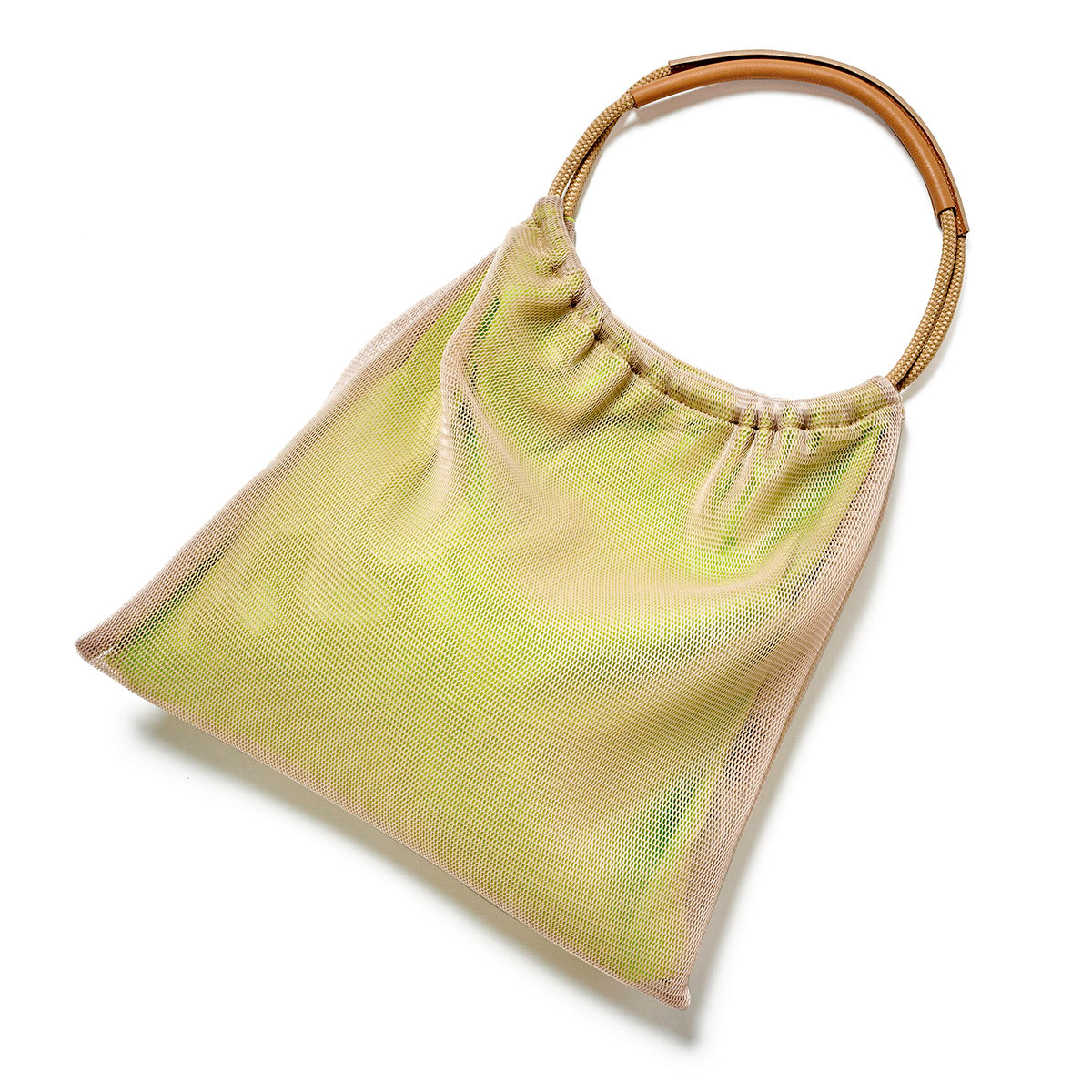 Moire Tote - Lime