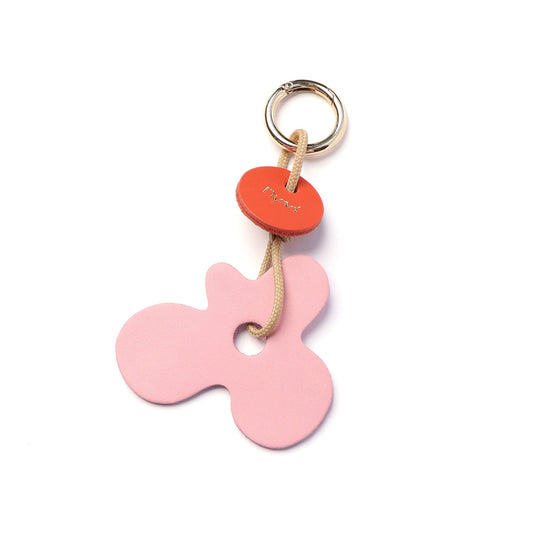 Flora Charm - Candy Pink / Lobster Red