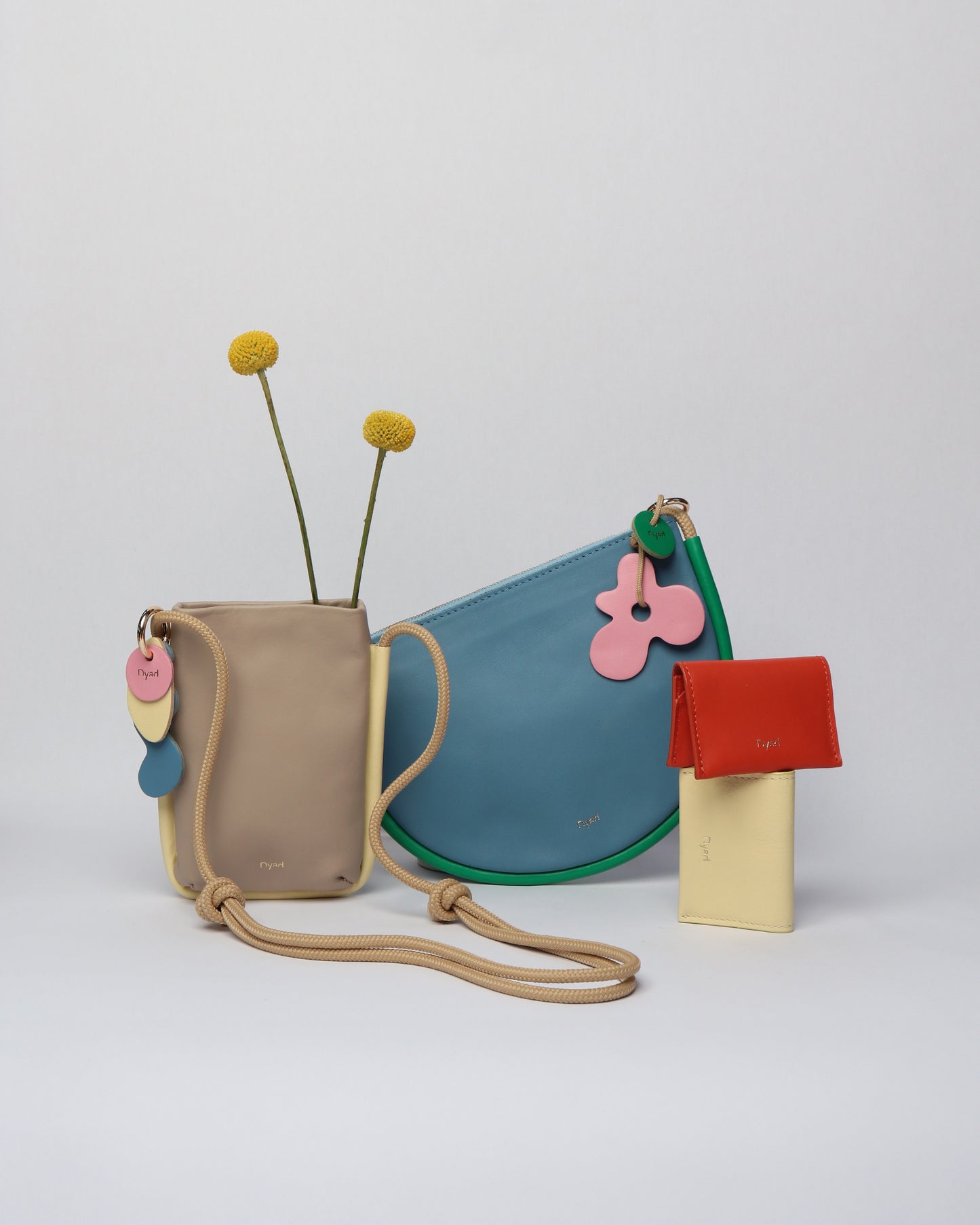 Selene Bag - Sky Blue / Lawn Green