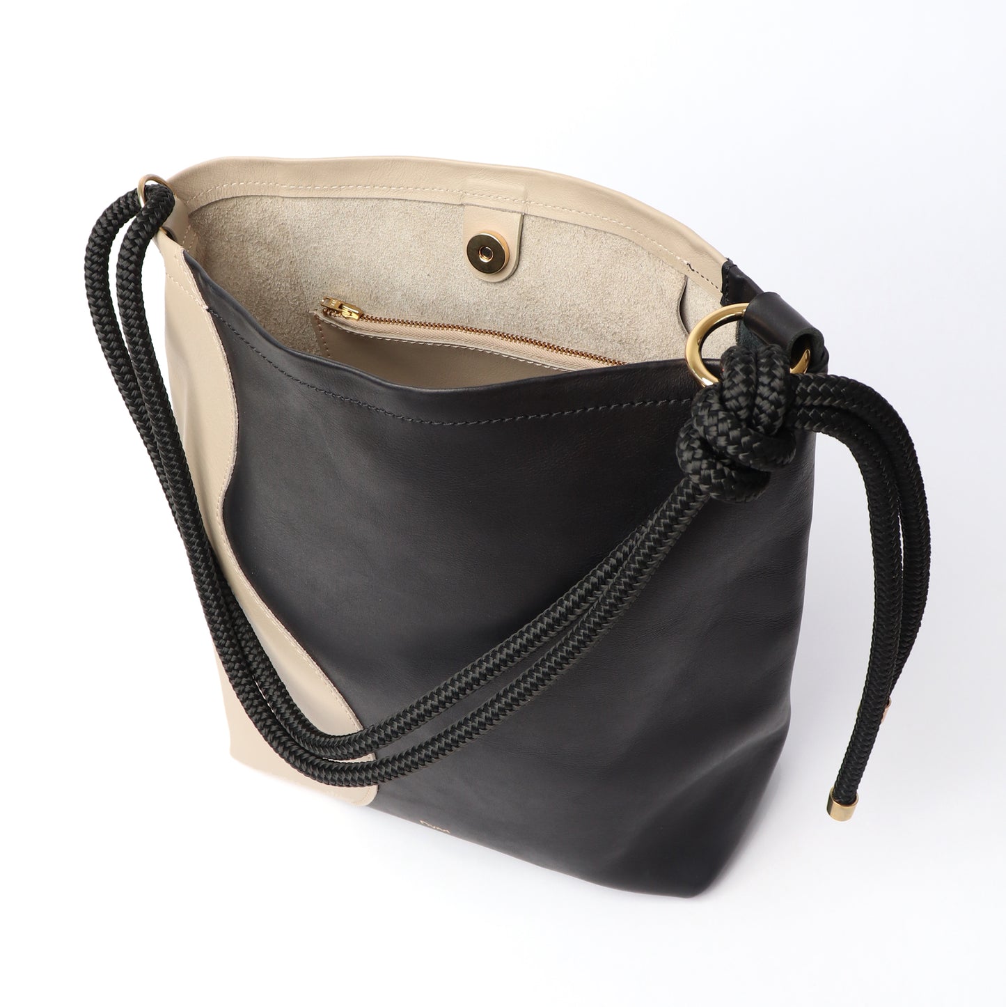 Ripple Tote - Black / Stone