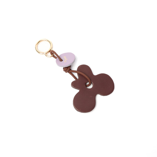 Flora Charm - Chocolate / Lilac