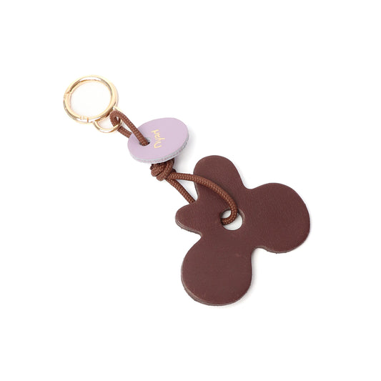 Flora Charm - Chocolate / Lilac