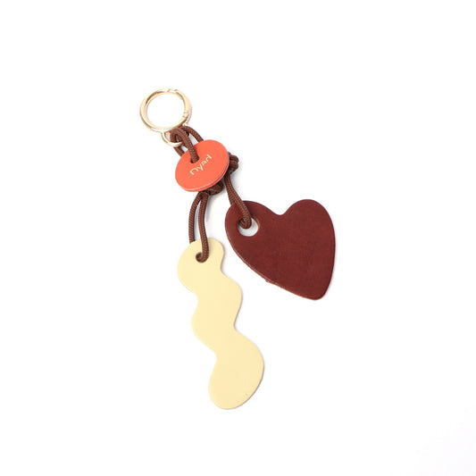 Amore Charm - Teak / Butter