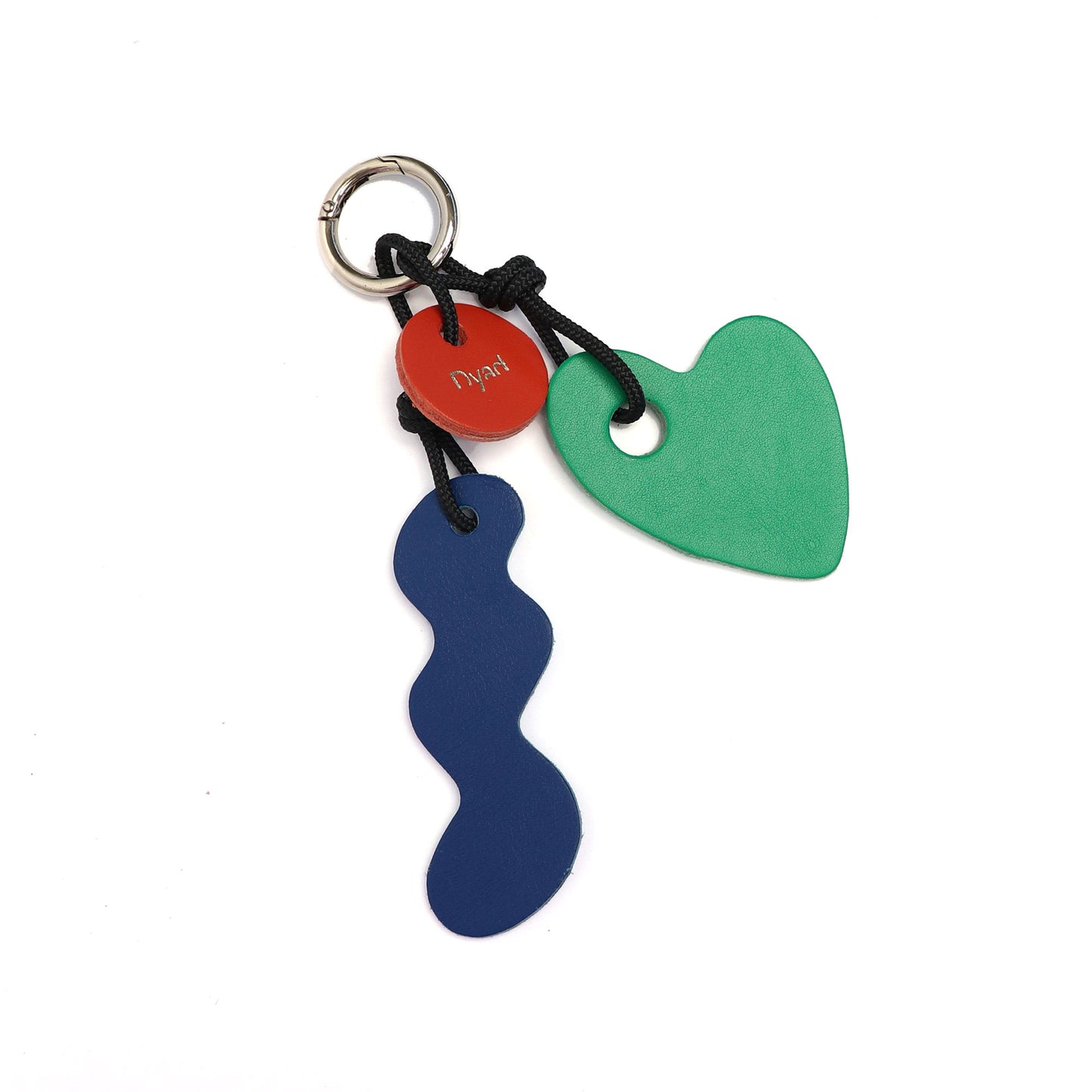 Amore Charm - Lawn Green / Cobalt