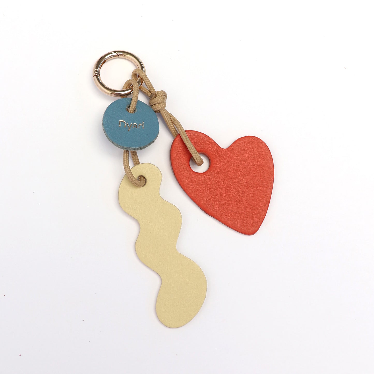 Amore Charm - Lobster Red / Butter