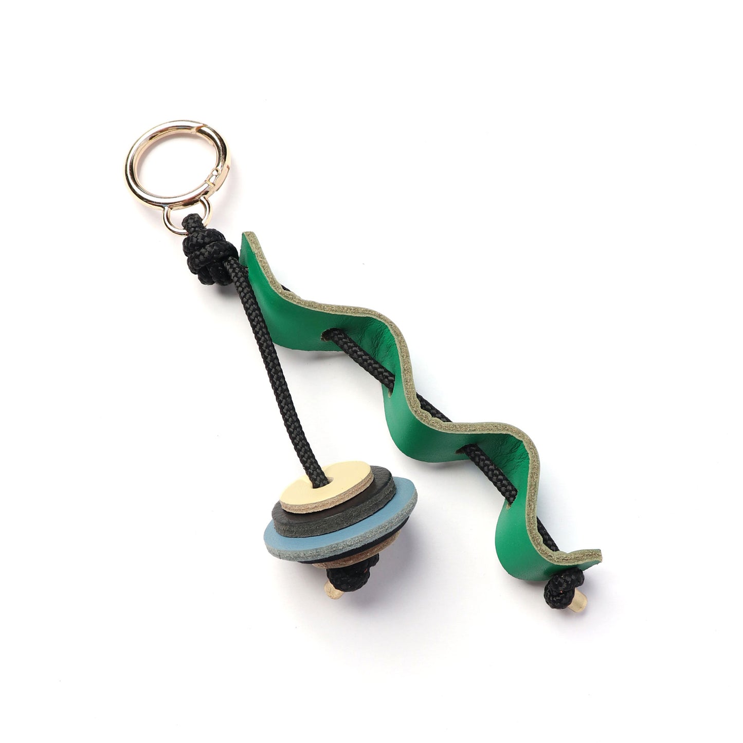 Jazzy Adornments - Swing - Lawn Green / Sky Blue and Black