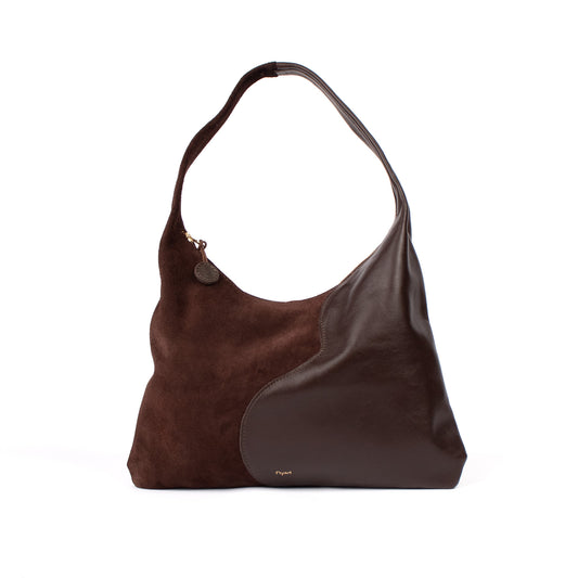 Libra Bag - Chocolate Suede