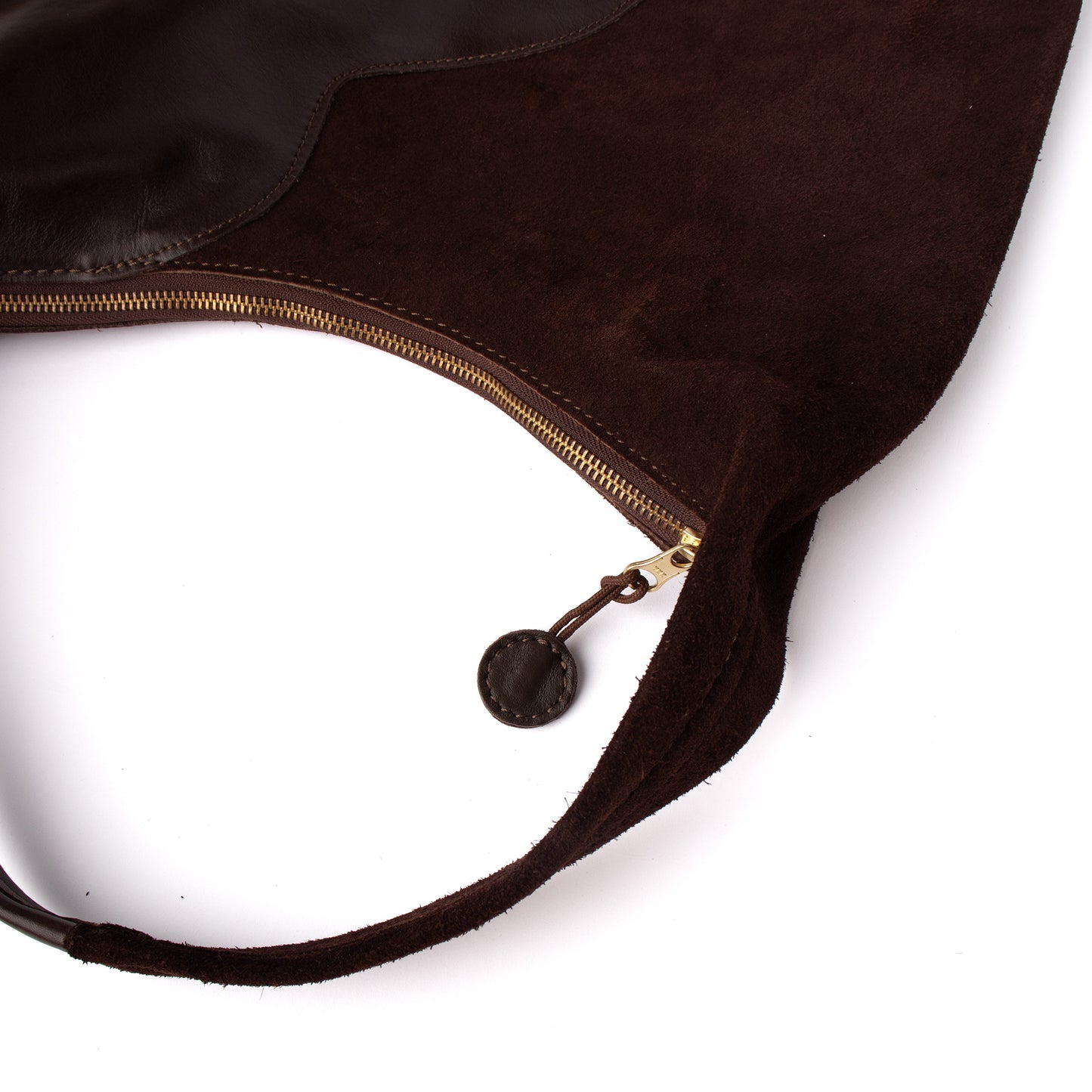 Libra Bag - Chocolate Suede