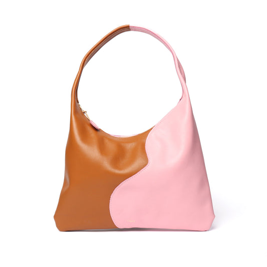 Libra Bag - Tan / Candy Pink - Project Dyad
