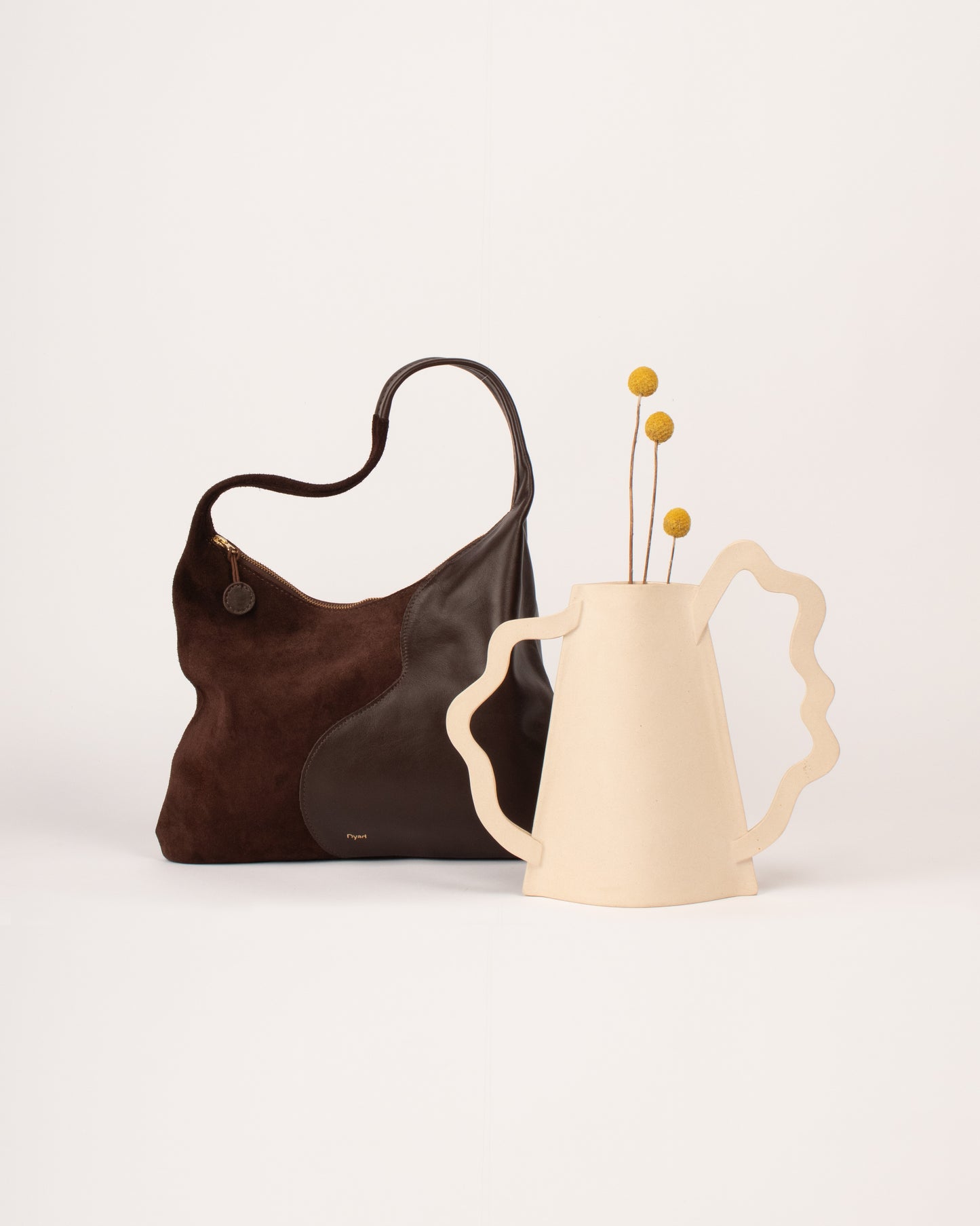 Libra Bag - Chocolate Suede