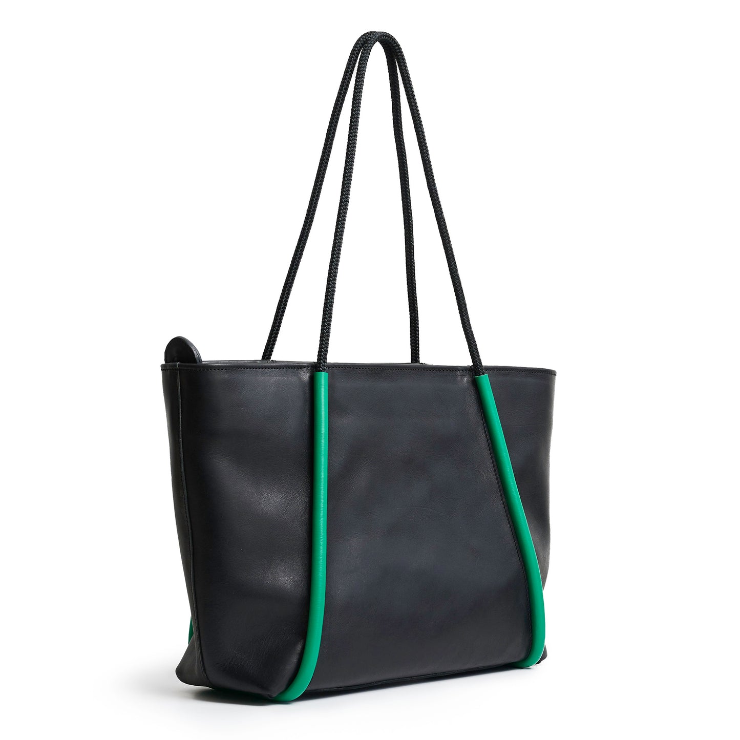 Tote Bag - Black/Lawn Green - PRE-ORDER