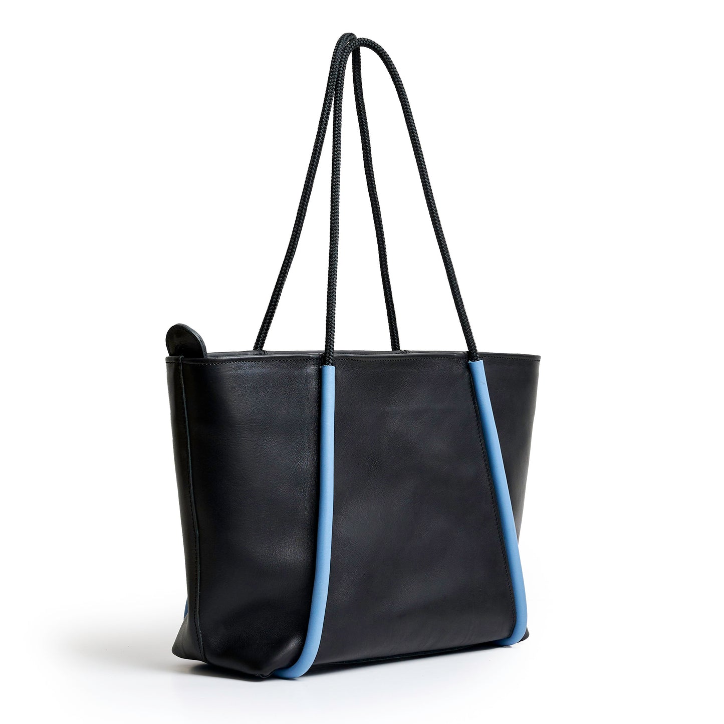 Tote Bag - Black/Sky Blue - PRE-ORDER