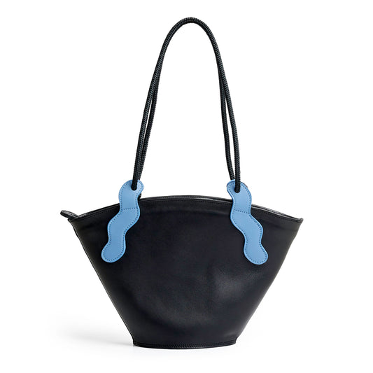 Emele Bag - Black / Sky Blue