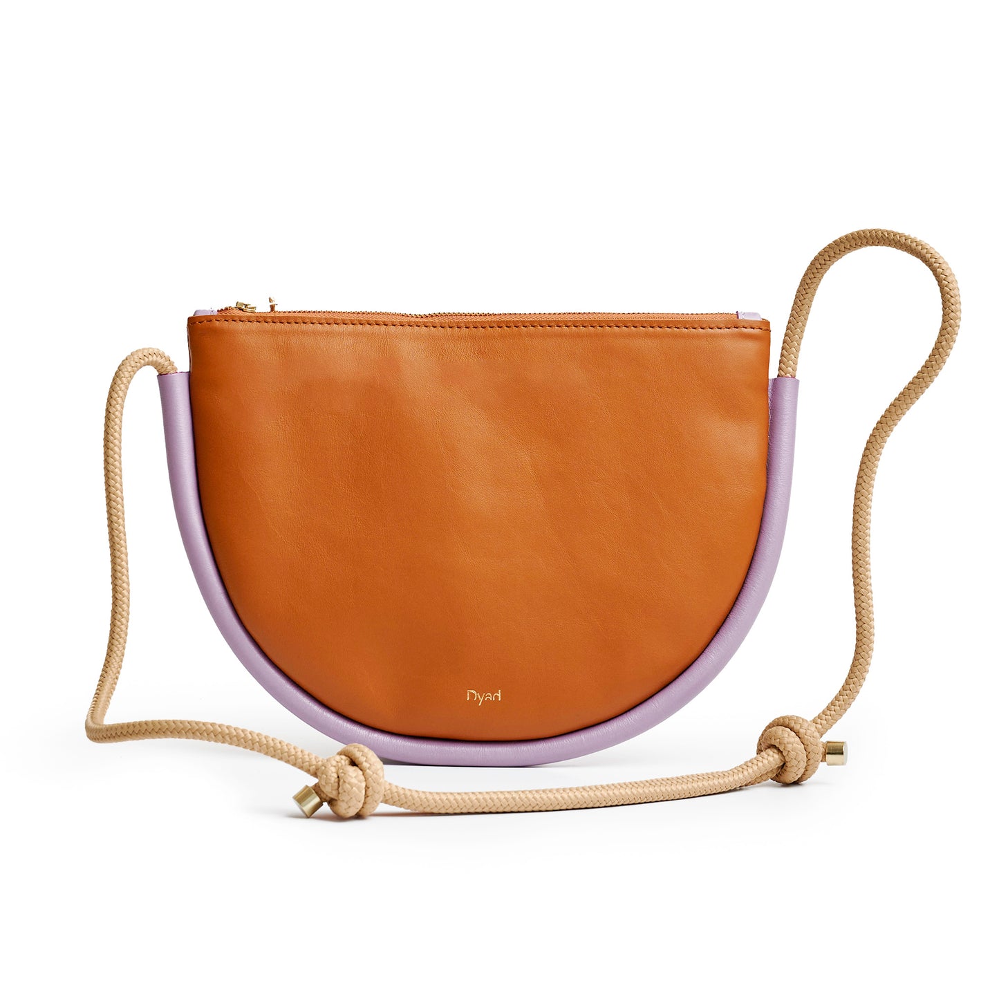 Selene Bag - Tan / Lilac