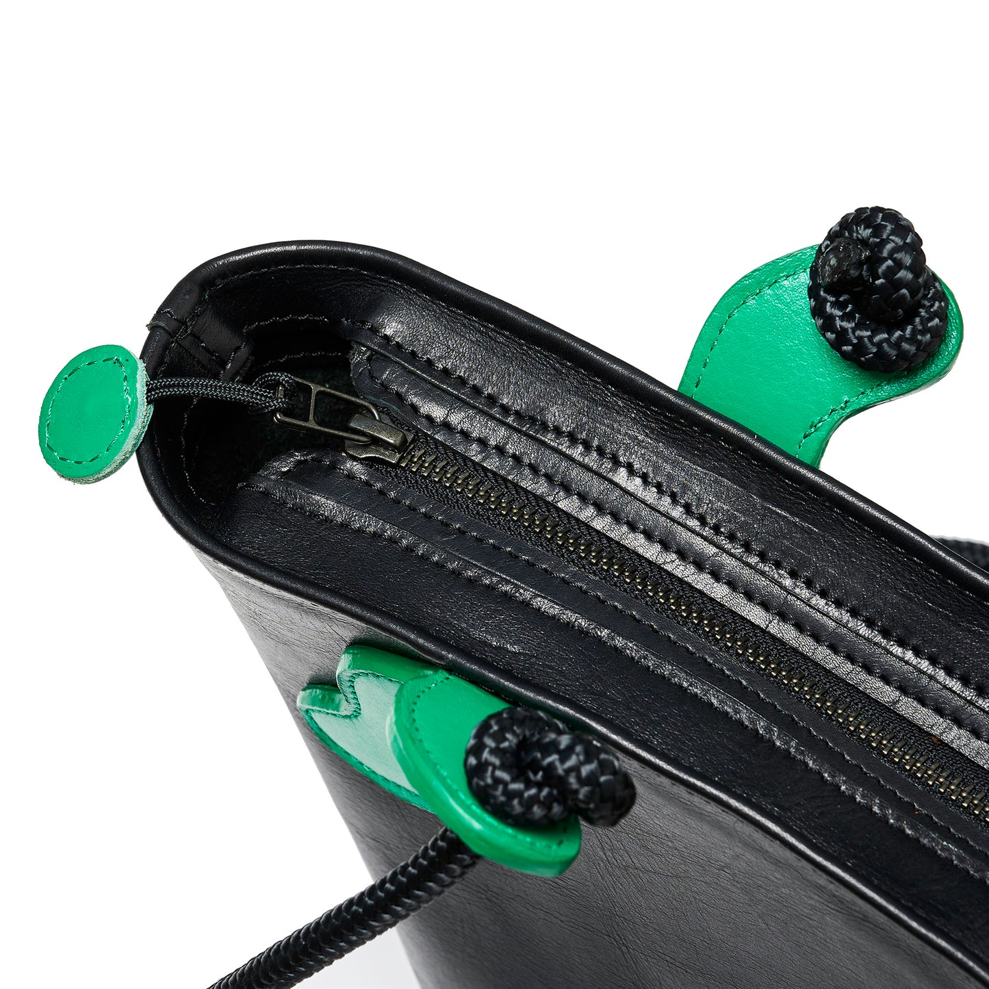 Emele Bag - Black / Lawn Green