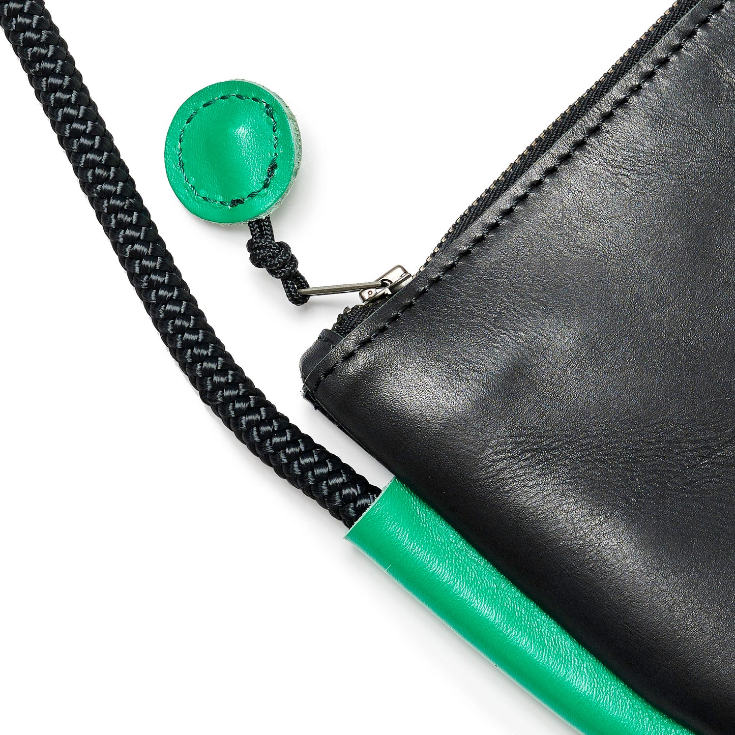 Selene Bag - Black / Lawn Green