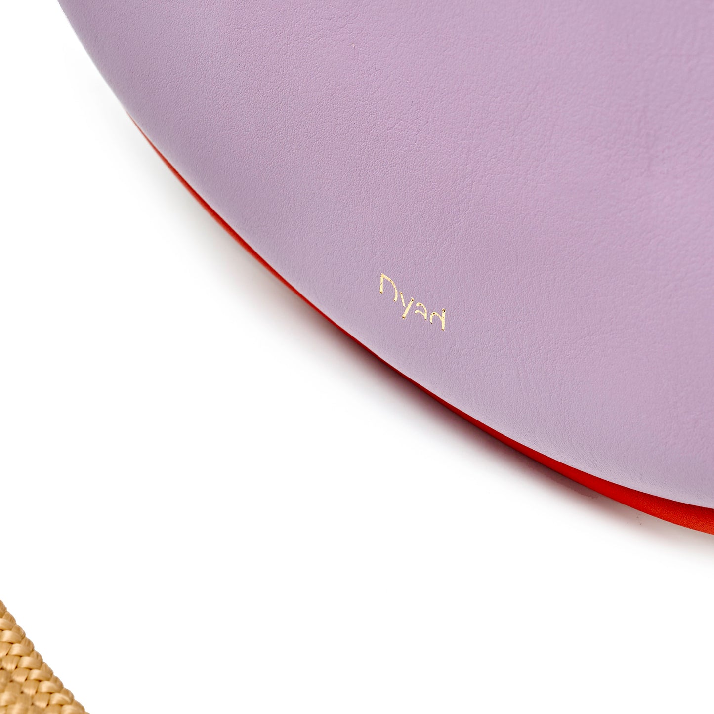 Selene Bag - Lilac / Lobster Red