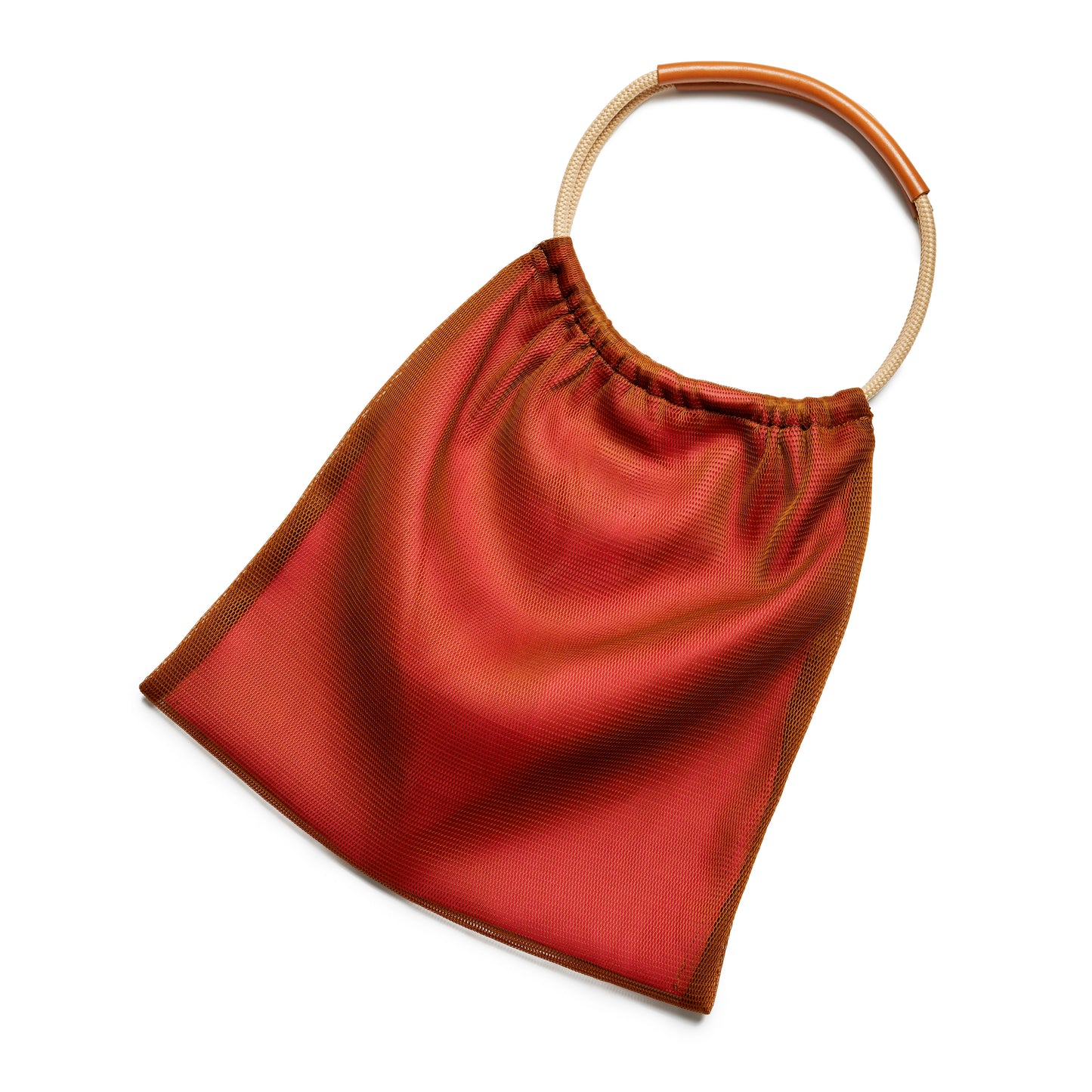 Moire Tote - Caramel Pink