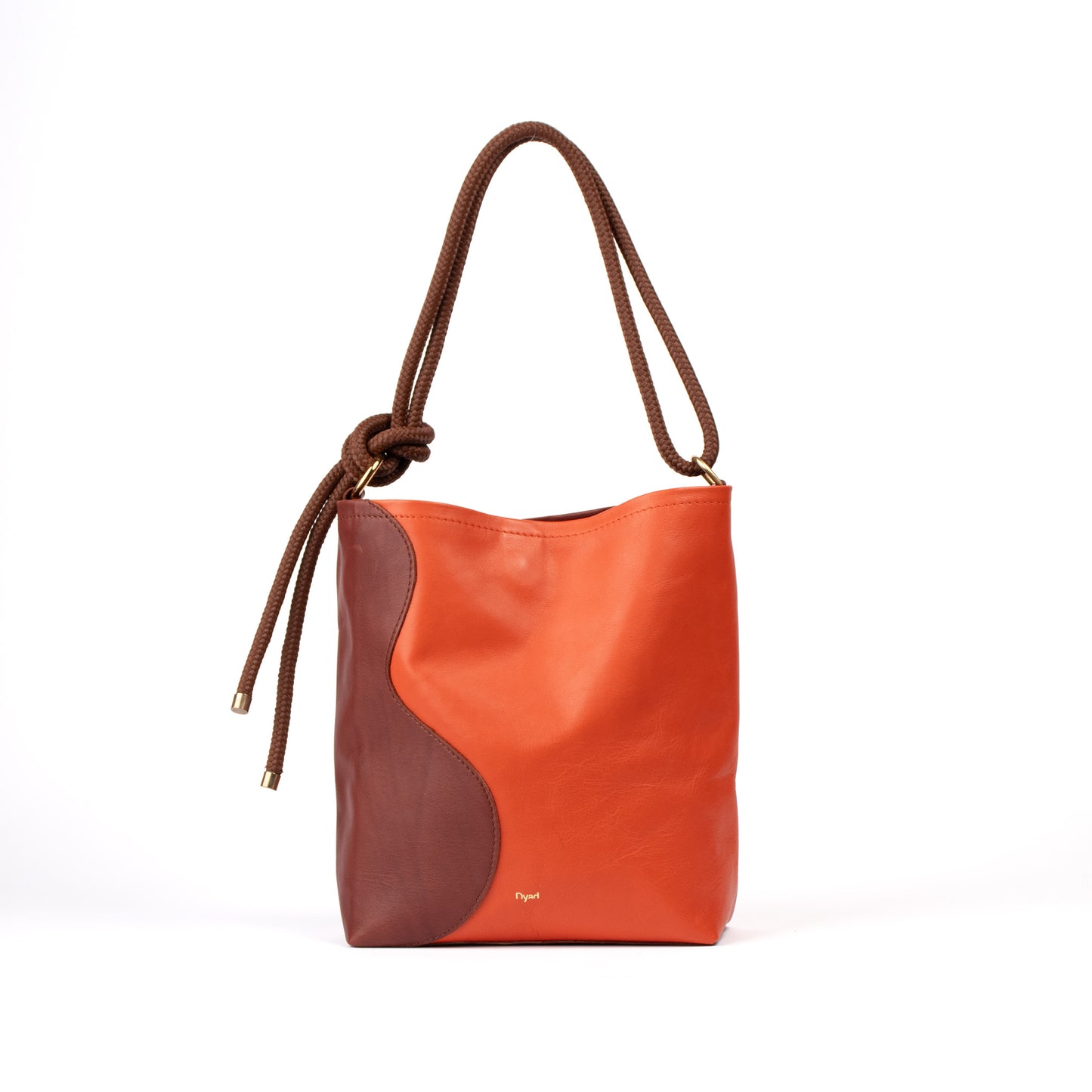 Ripple Tote - Teak / Lobster Red (Sample Sale)