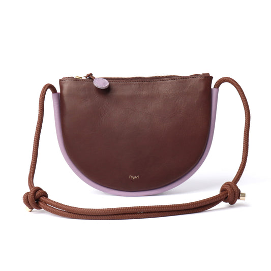 Selene Bag - Chocolate / Lilac