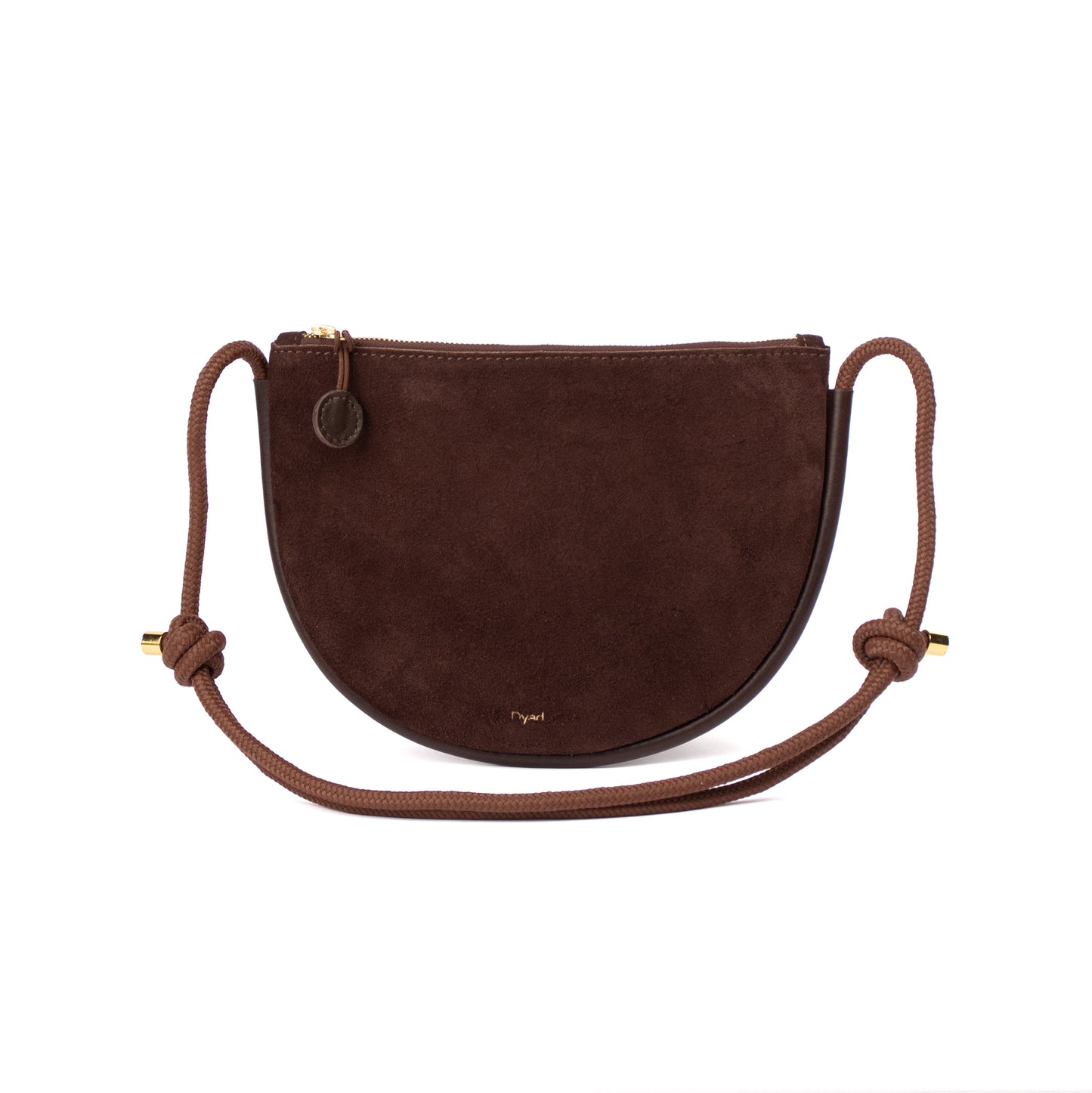 Selene Bag - Chocolate Suede