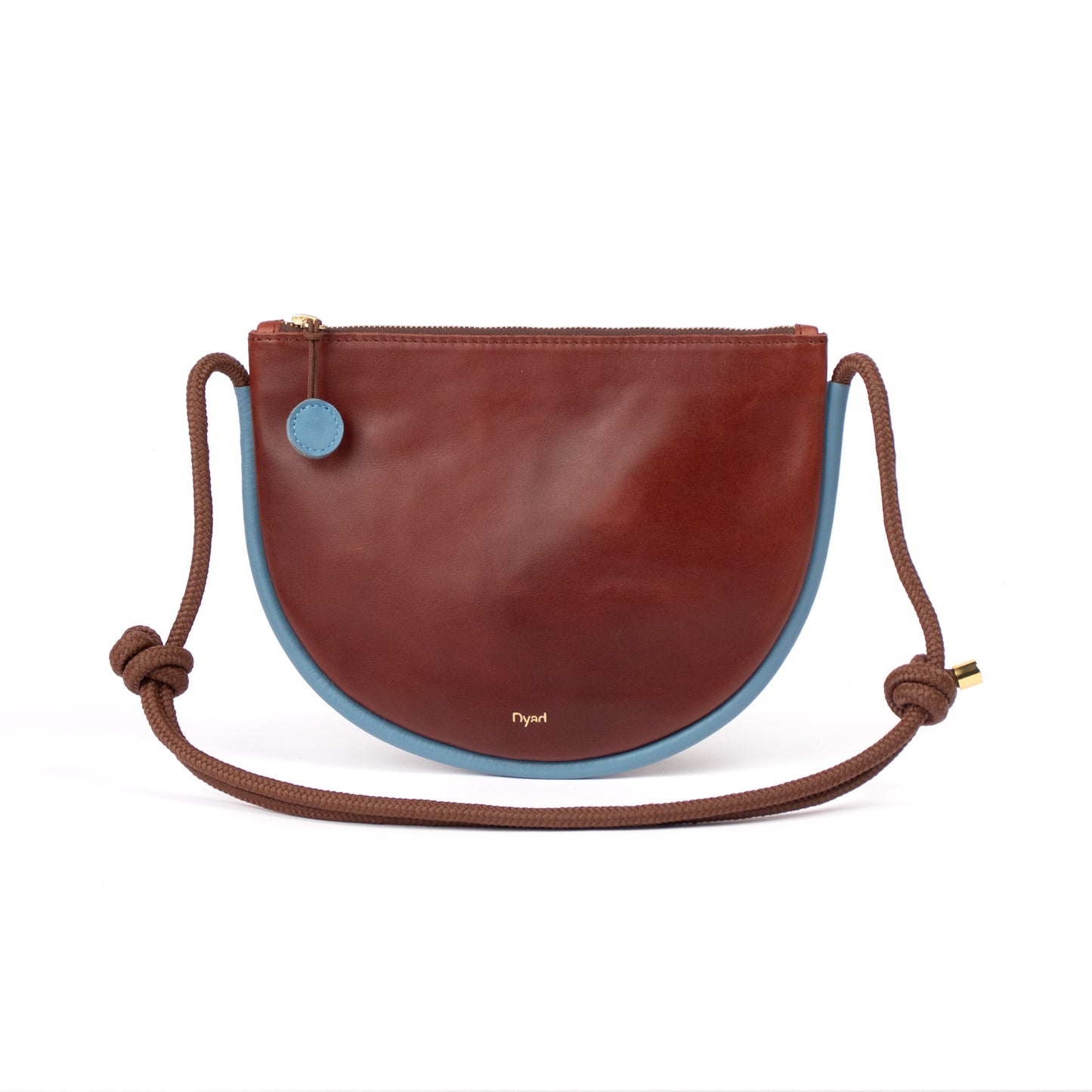 Selene Bag - Teak / Sky Blue