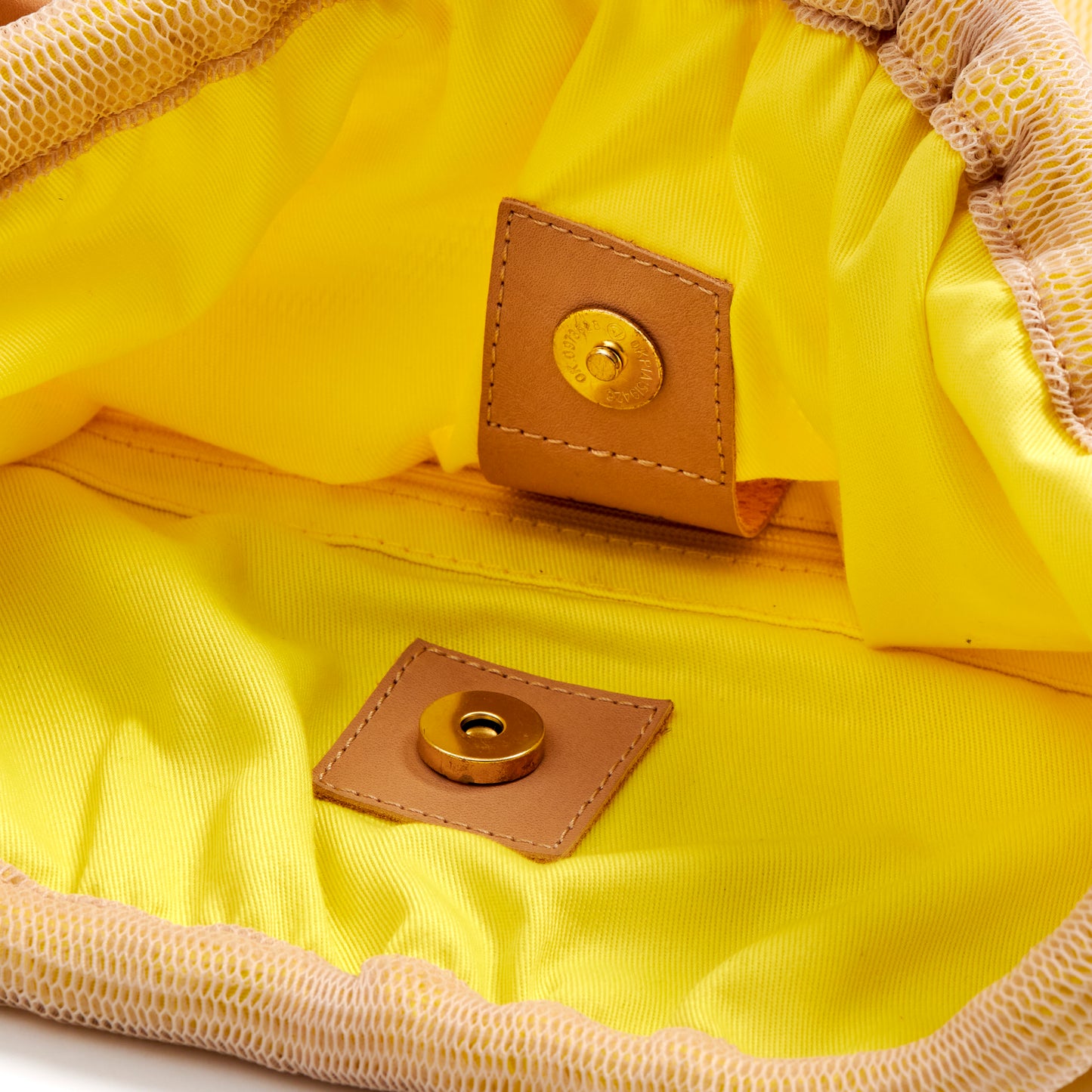 Moire Tote - Yellow