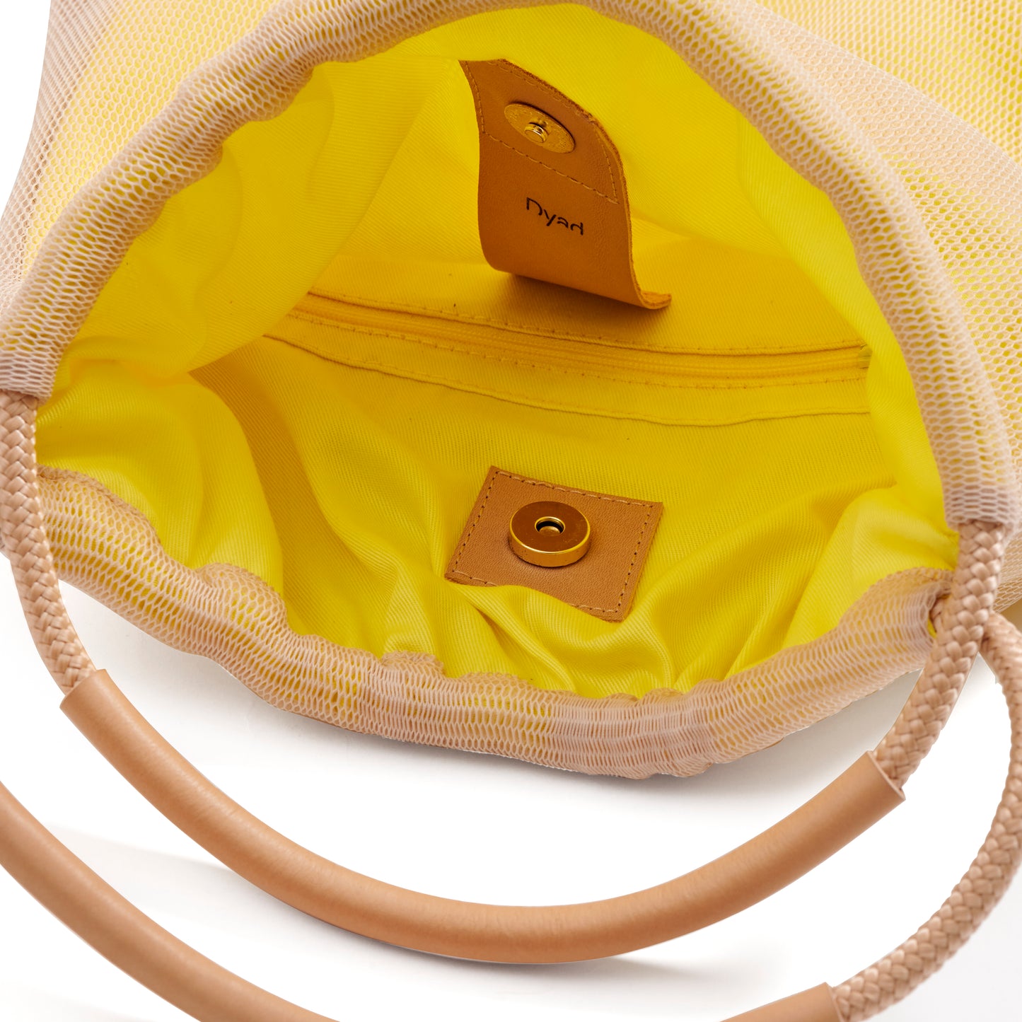 Moire Tote - Yellow